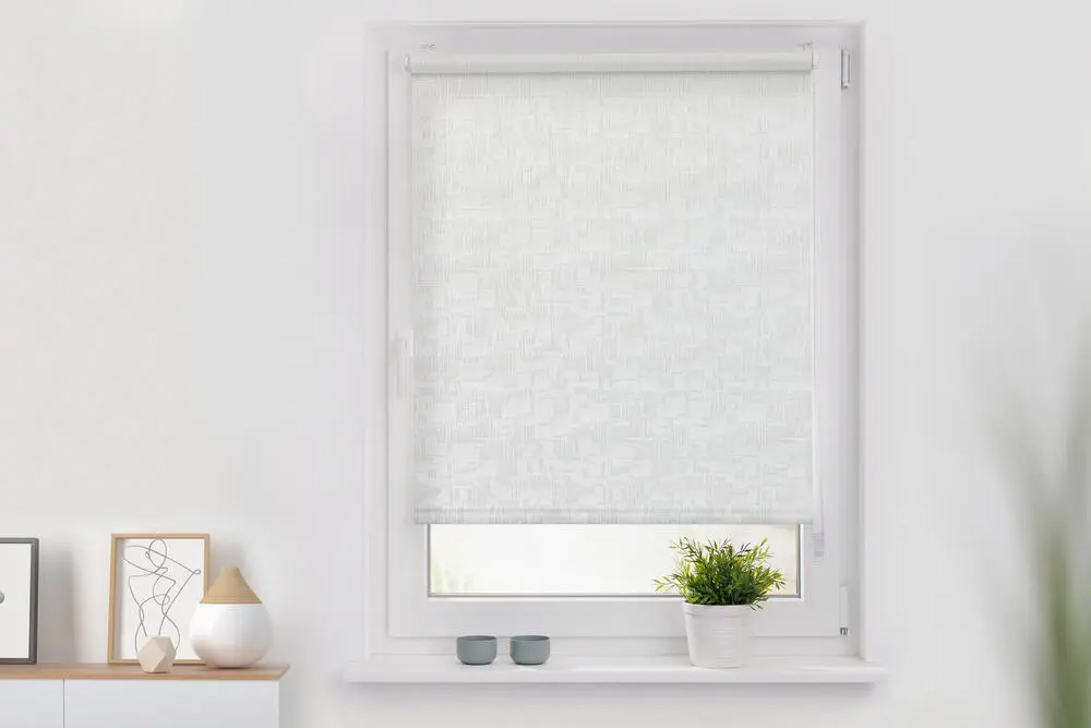 Tageslichtrollo Parma White Design