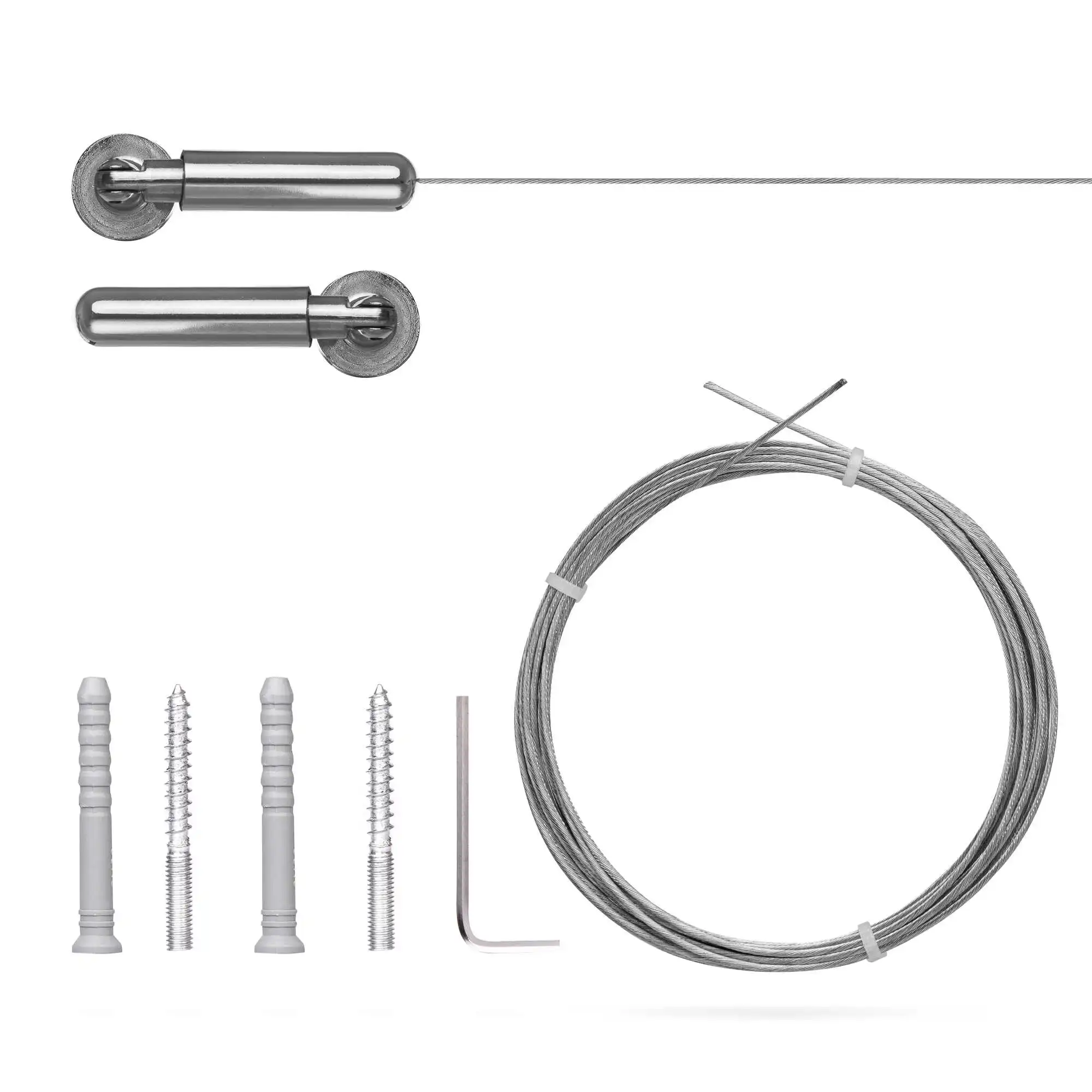 Seilspanngarnitur Santorini Edelstahl Optik