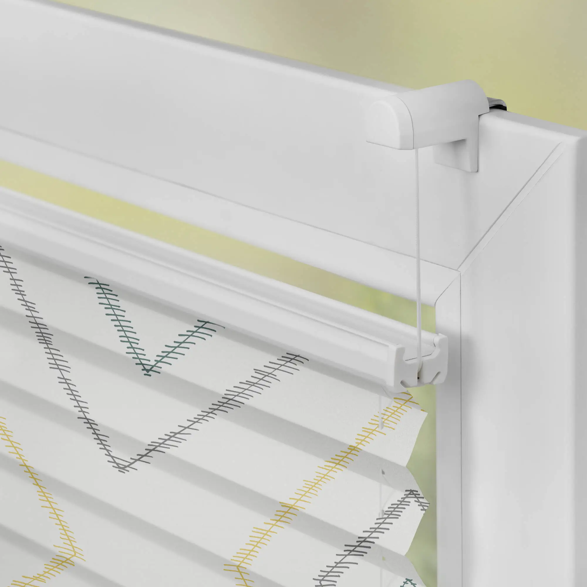 Design Plissee mit Motiv Boho Rectangle