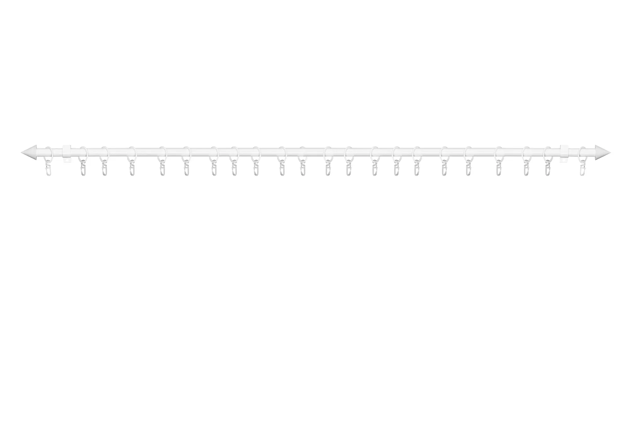 Gardinenstange Kegel, 16 mm, ausziehbar