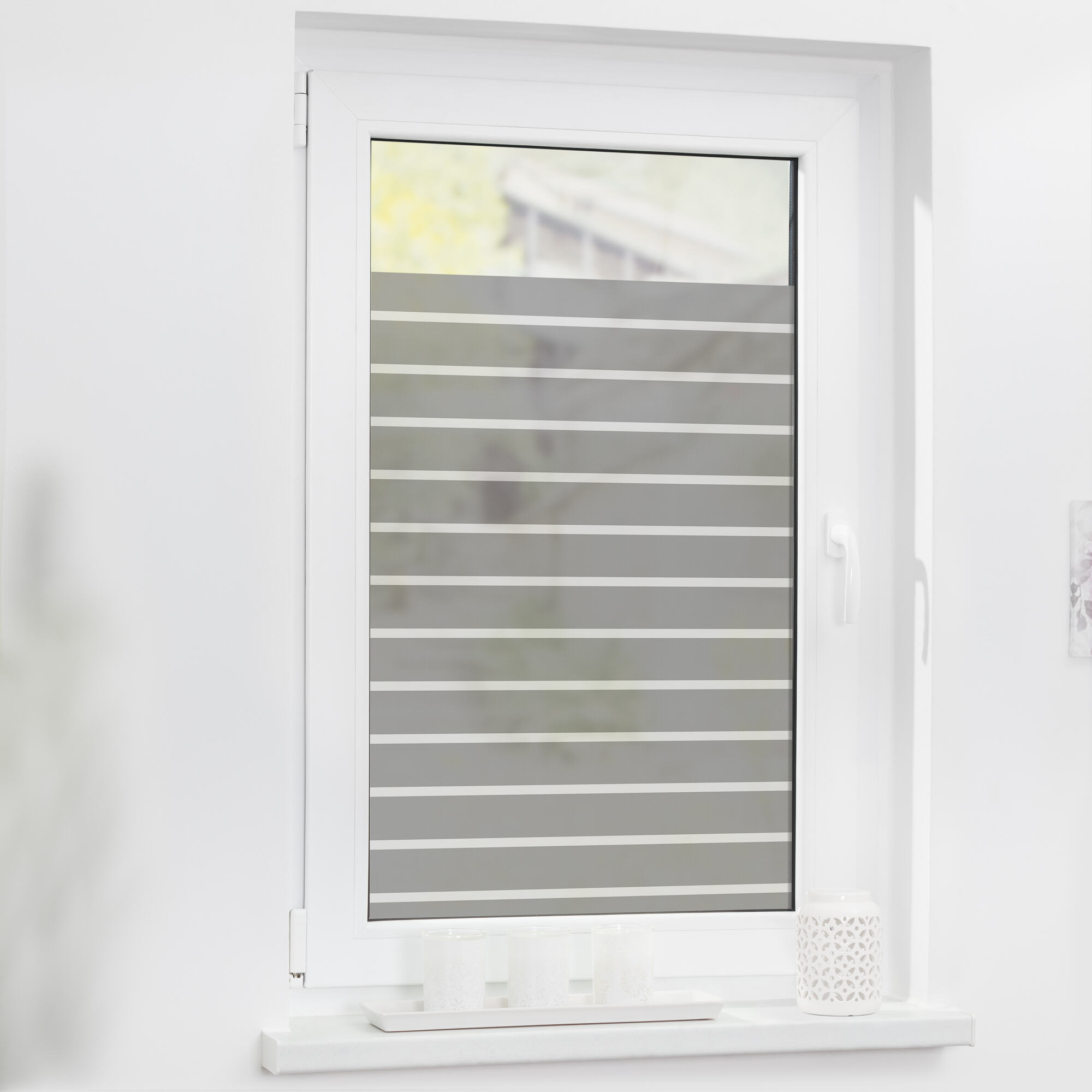Fensterfolie mit Motiv Streifen Fensterfolie mit Motiv Streifen