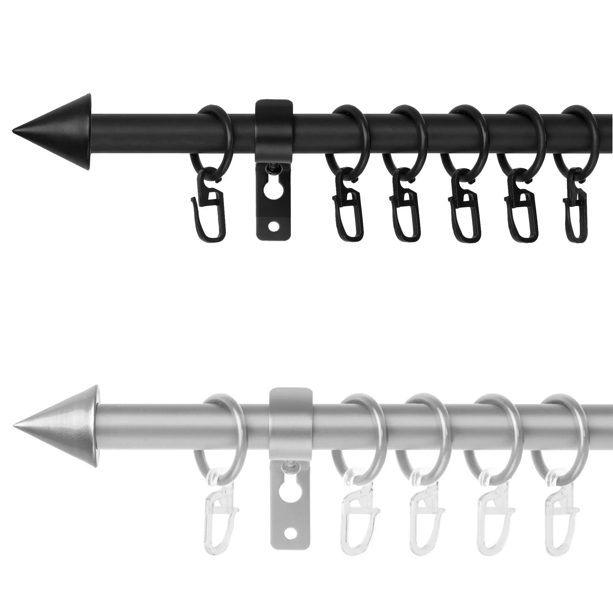 Gardinenstange Hallstadt Kegel, ausziehbar