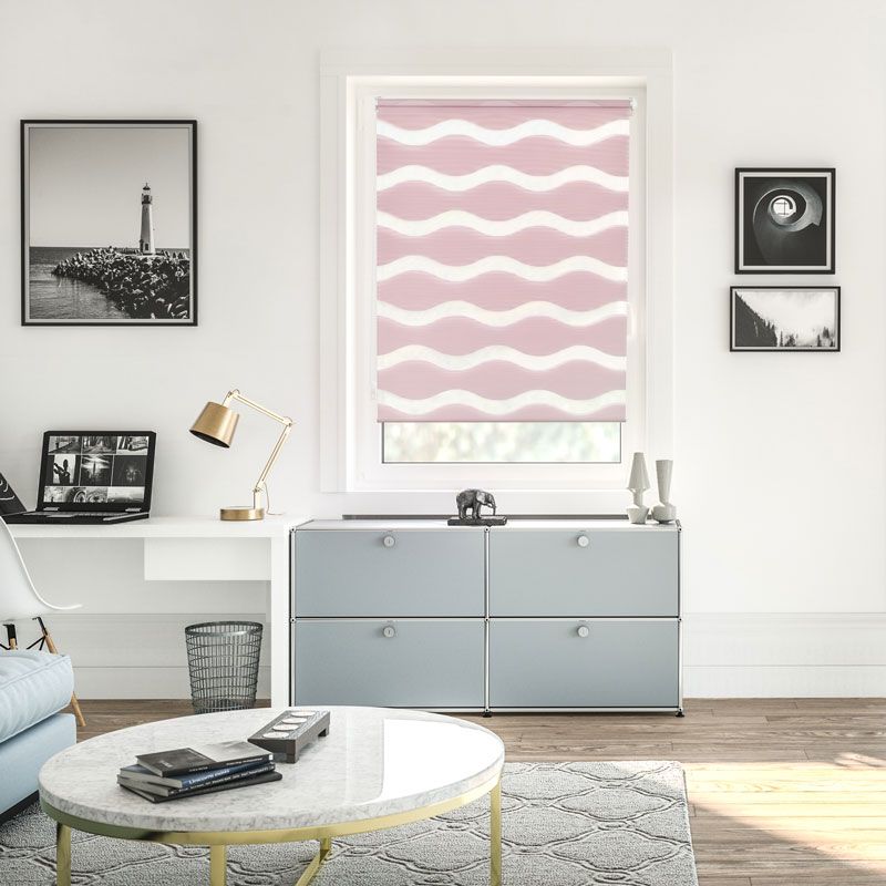 Duo-Rollos zum Anbringen ohne Bohren für alle Arten von Fenstern Duo-Rollos zum Anbringen ohne Bohren für alle Arten von Fenstern