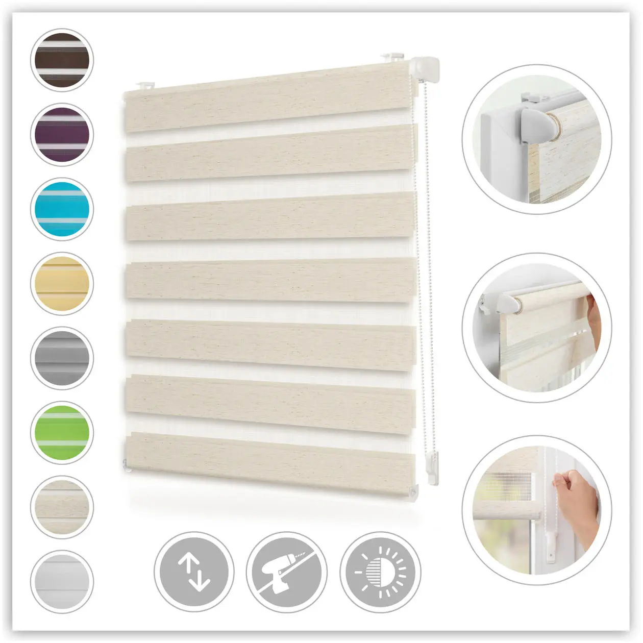 Doppelrollo Kopenhagen