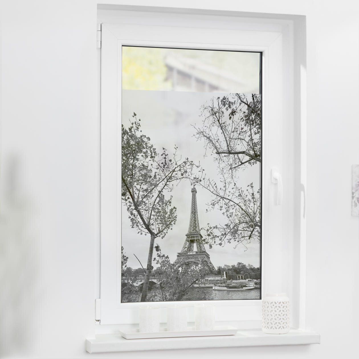 Fensterfolie mit Motiv Paris Fensterfolie mit Motiv Paris