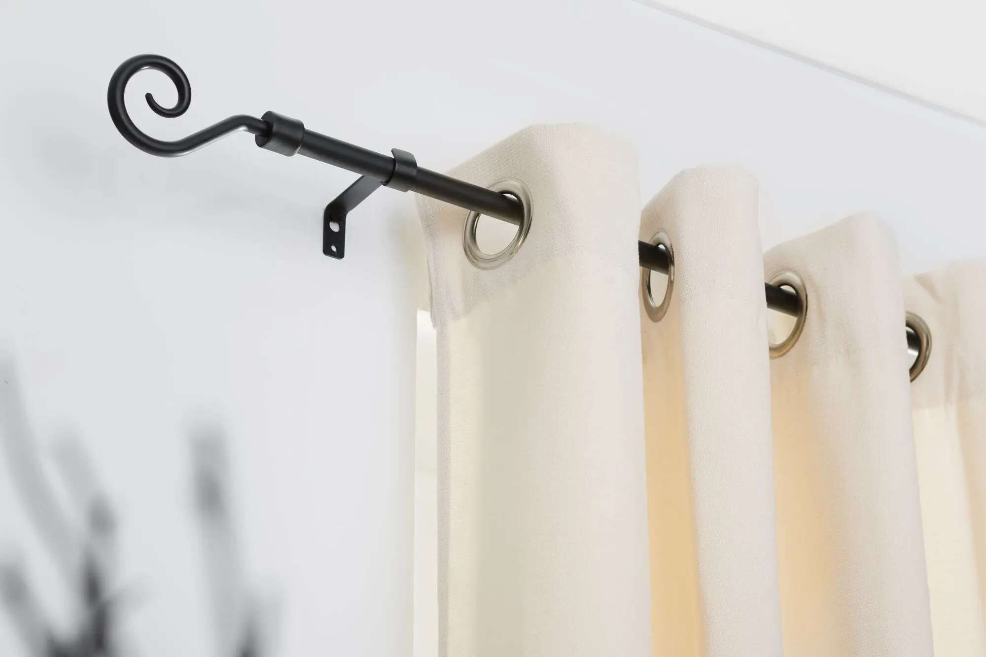 Gardinenstange Kringel