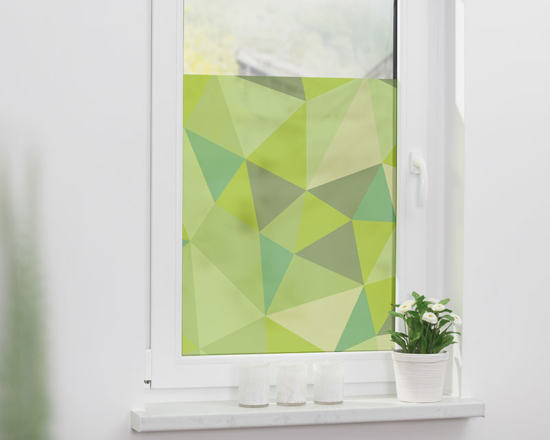 Fensterfolie-Muster-grun-Badezimmer-Kuche Fensterfolie-Muster-grun-Badezimmer-Kuche
