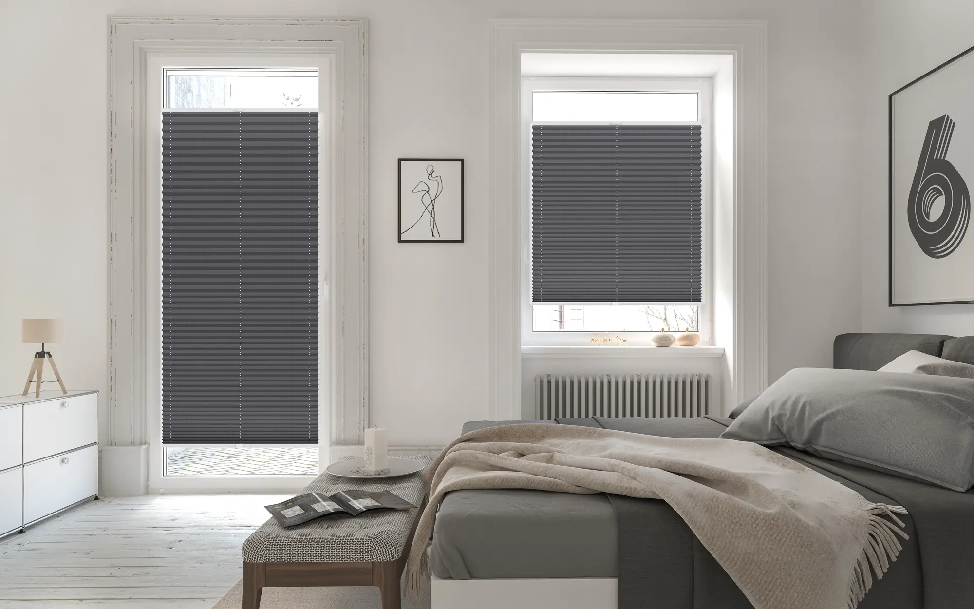 Verdunklungsplissee Sevilla