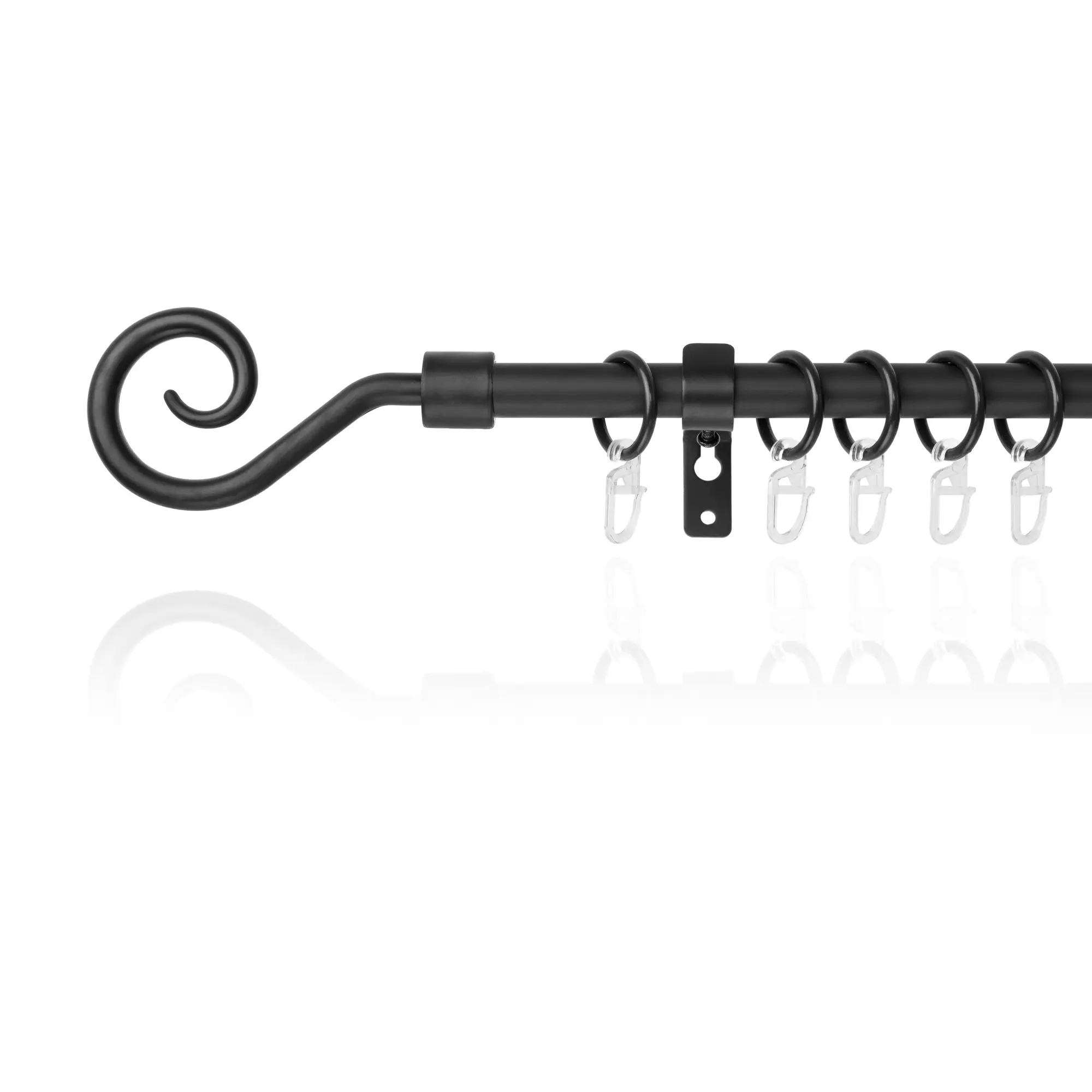 Gardinenstange Kringel