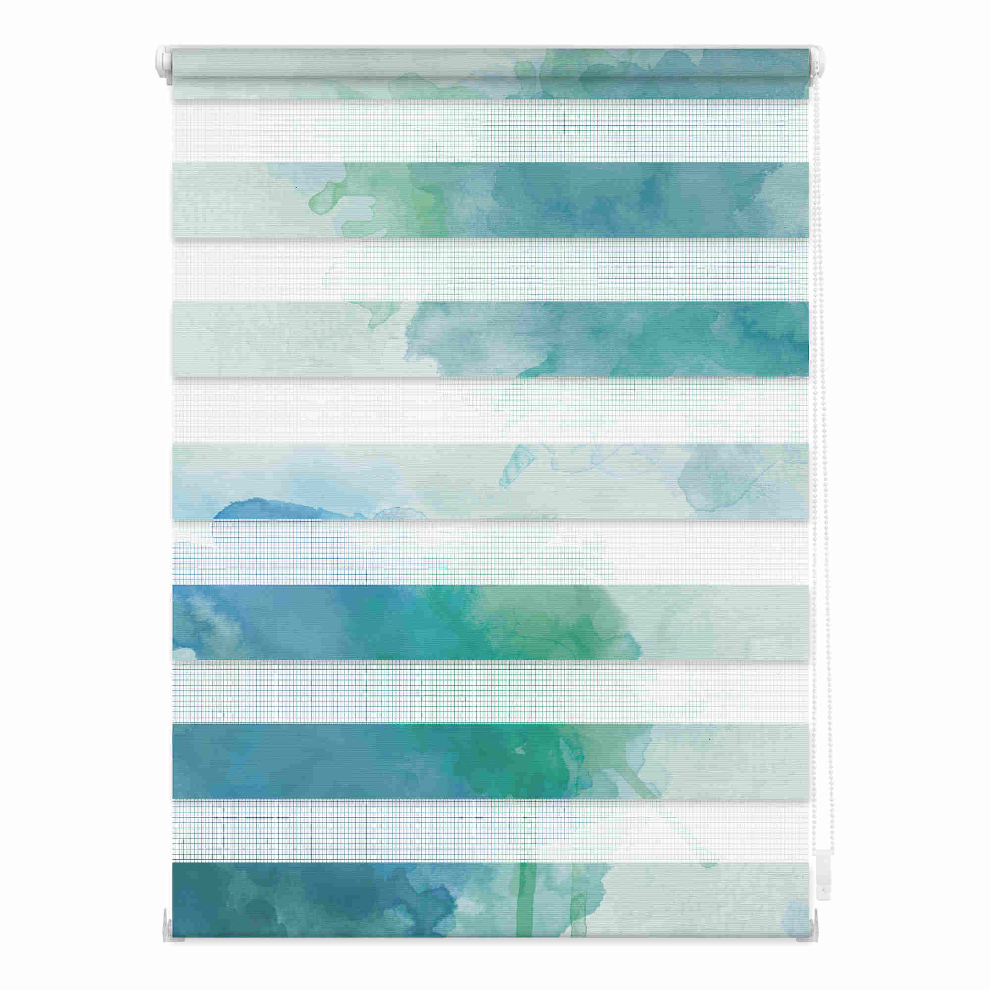 Doppelrollo mit Motiv Aquarell Doppelrollo mit Motiv Aquarell
