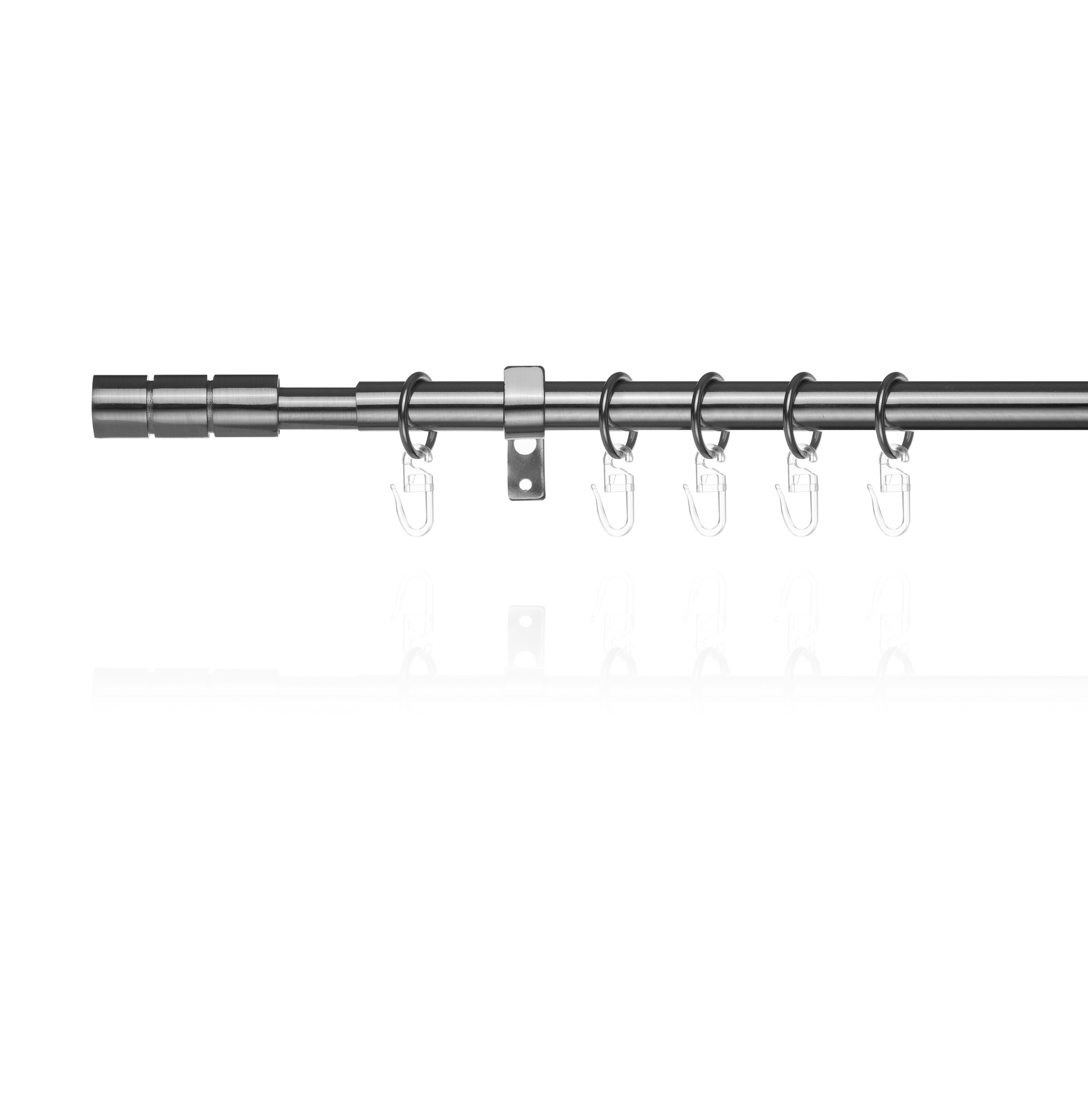 Gardinenstange Zylinder, 20 mm, ausziehbar Gardinenstange Zylinder, 20 mm, ausziehbar
