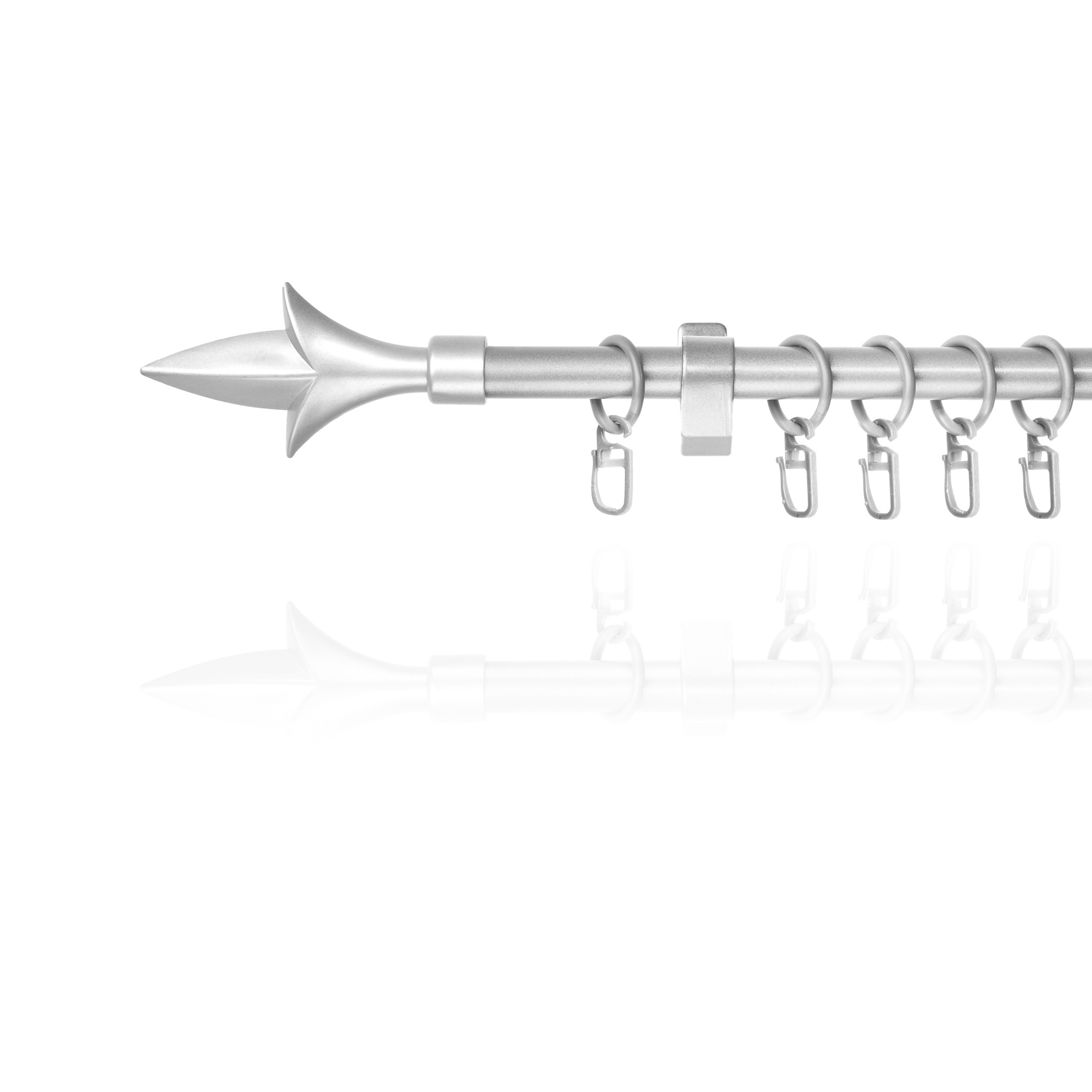 Gardinenstange Lilie, 16 mm, ausziehbar Gardinenstange Lilie, 16 mm, ausziehbar
