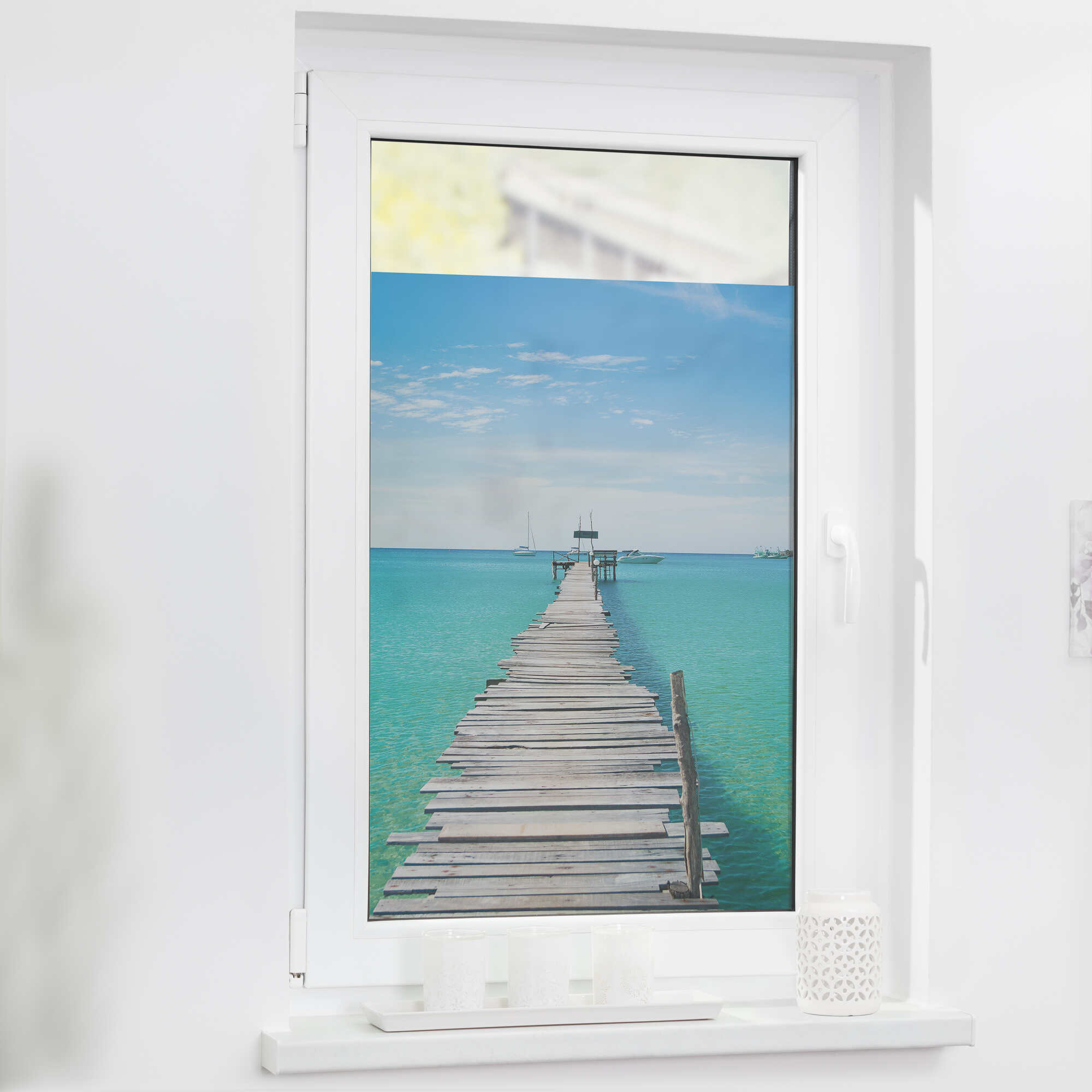 Fensterfolie mit Motiv El Mar Fensterfolie mit Motiv El Mar