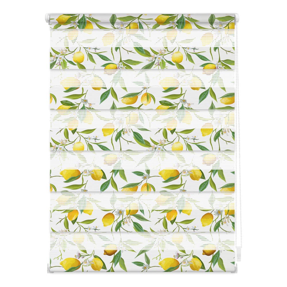 Doppelrollo mit Motiv Limone