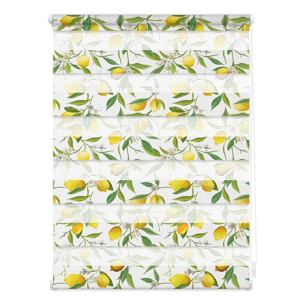 Doppelrollo mit Motiv Limone