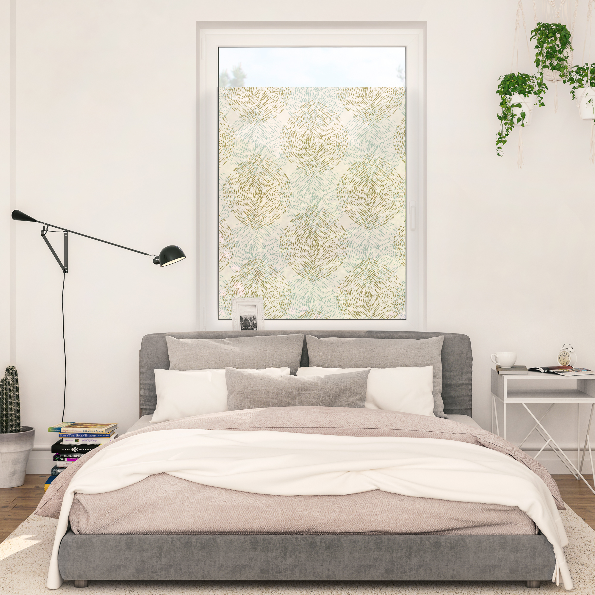 Design Fensterfolie mit Motiv Boho Drop India