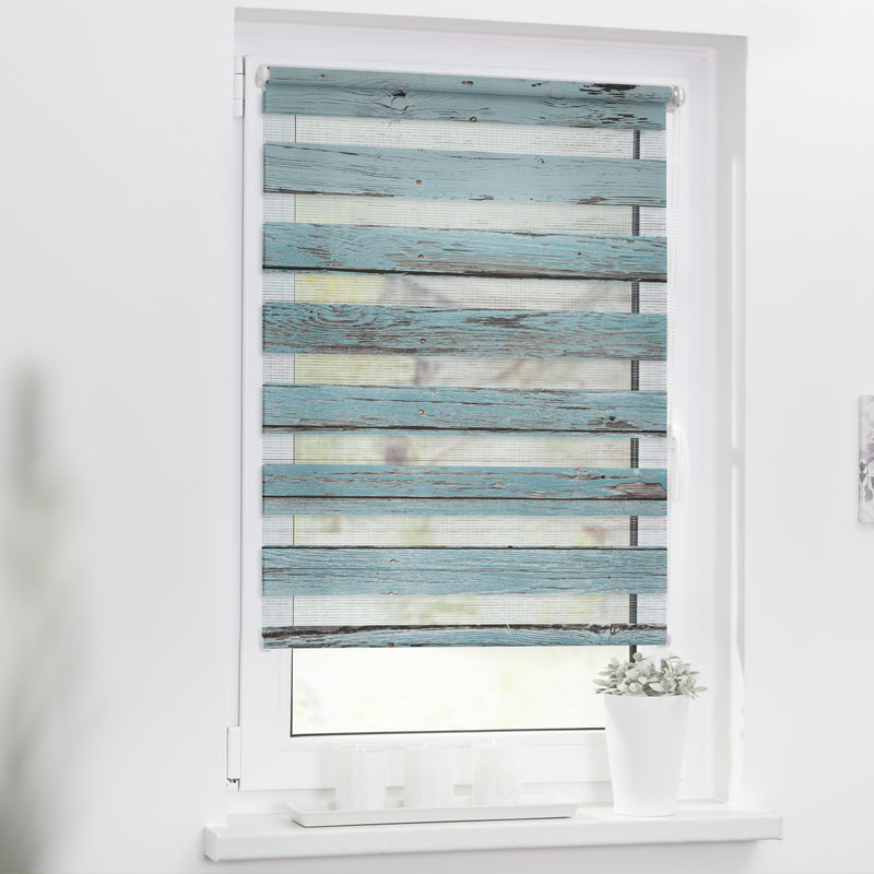 Duorollo und Doppelrollo mit Motiven und Mustern