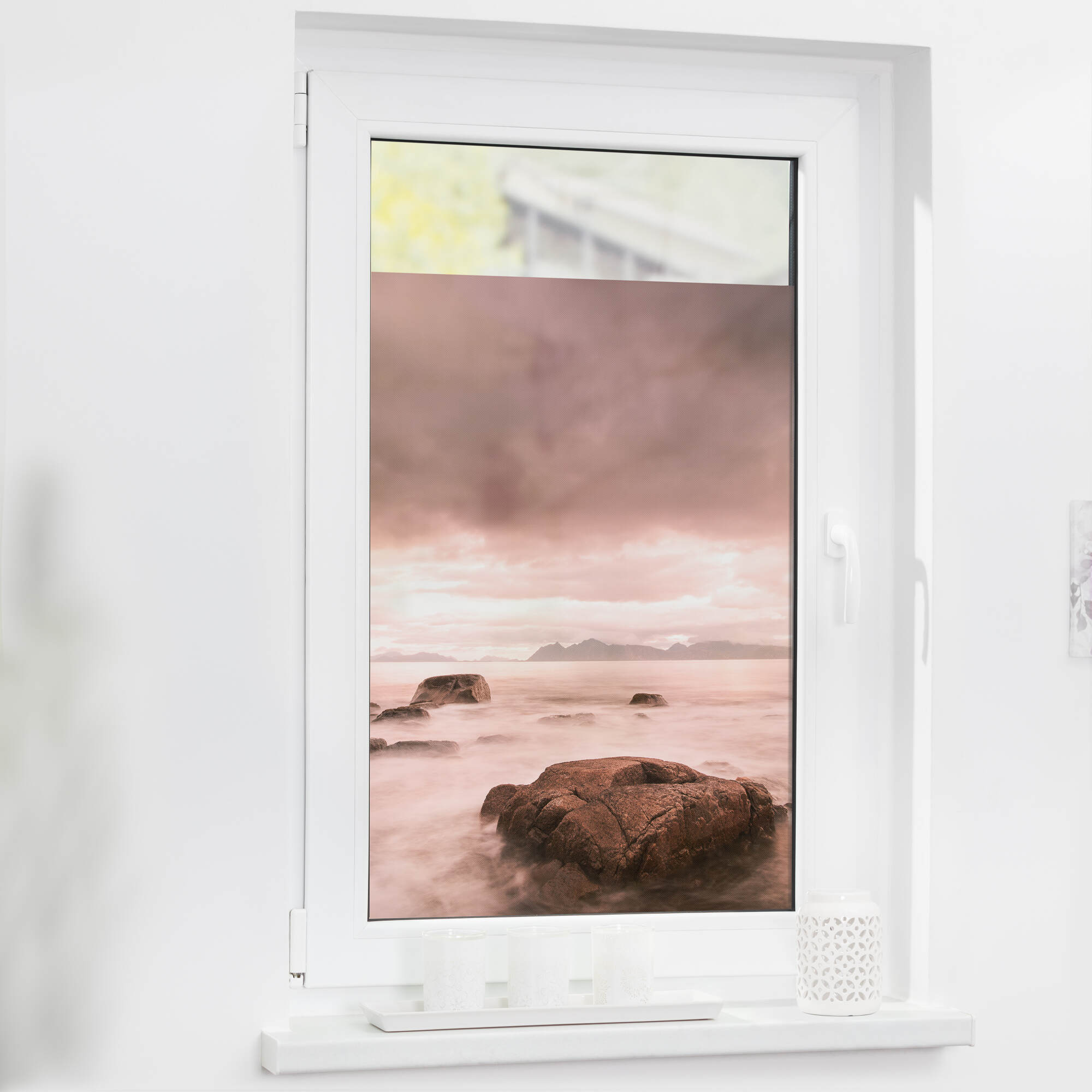 Fensterfolie mit Motiv Stone Fensterfolie mit Motiv Stone