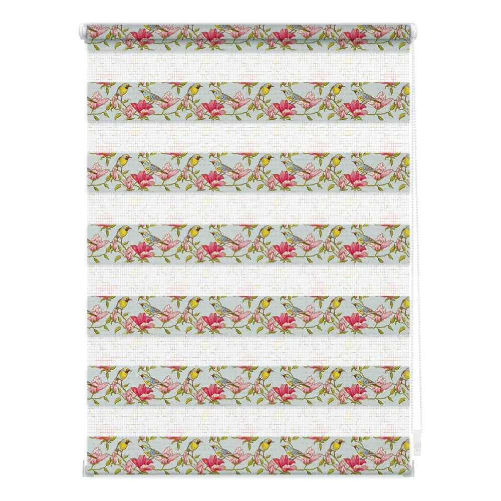 Doppelrollo mit Motiv Birds