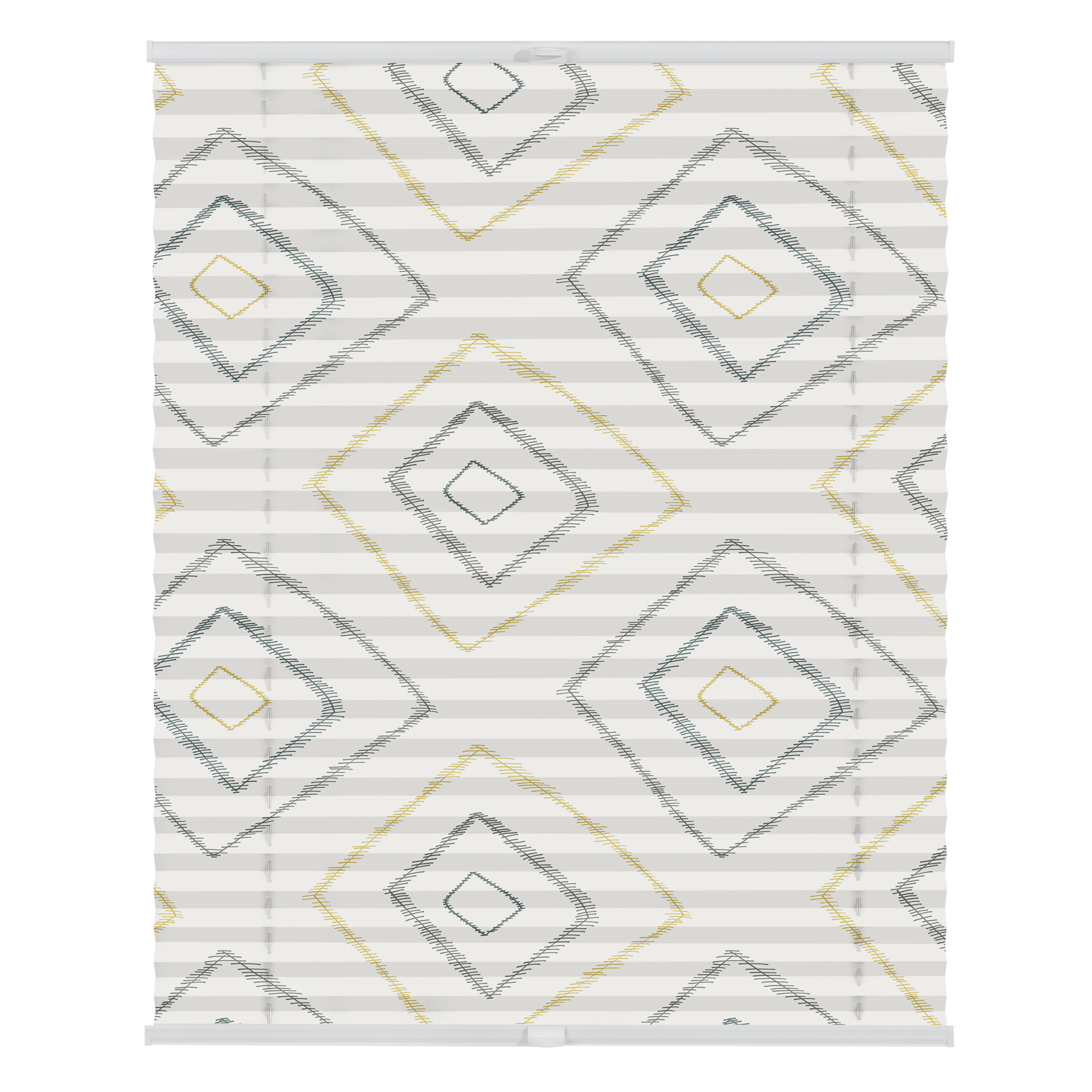 Design Plissee mit Motiv Boho Rectangle