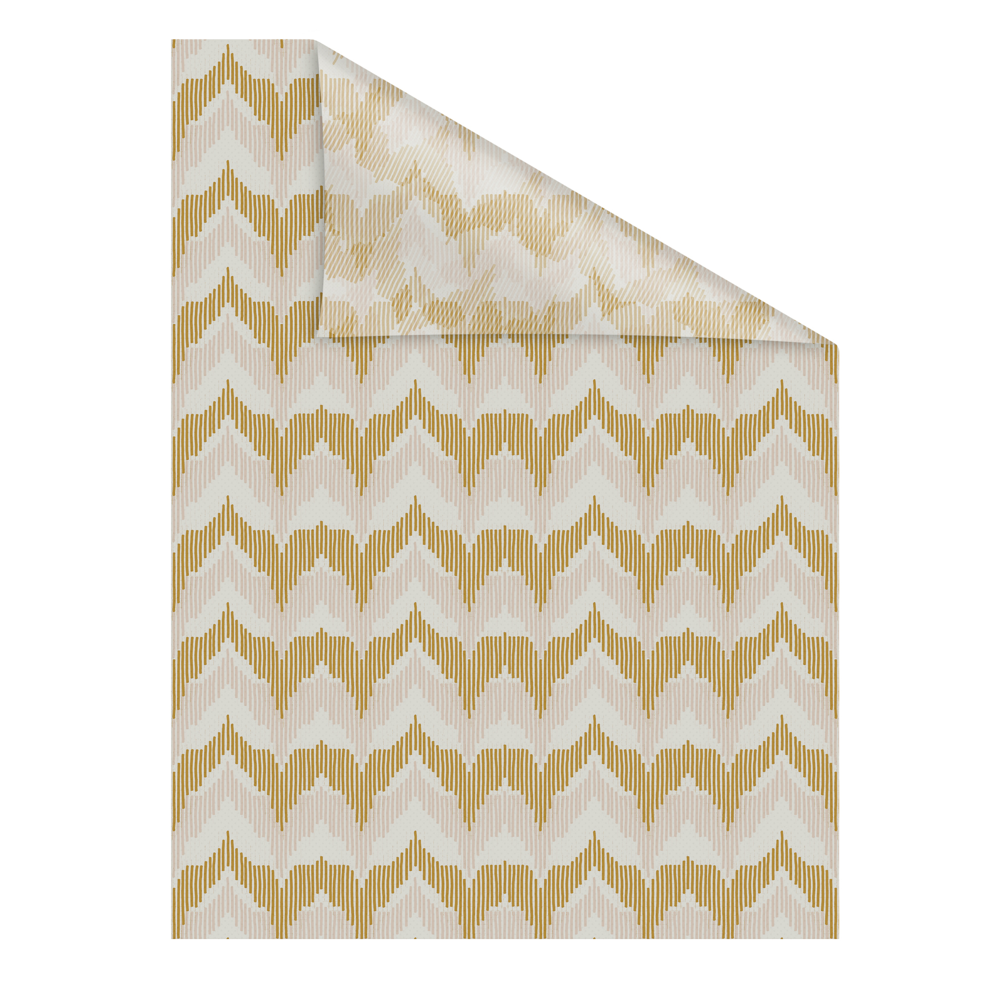 Design Fensterfolie mit Motiv Boho Zig Zag