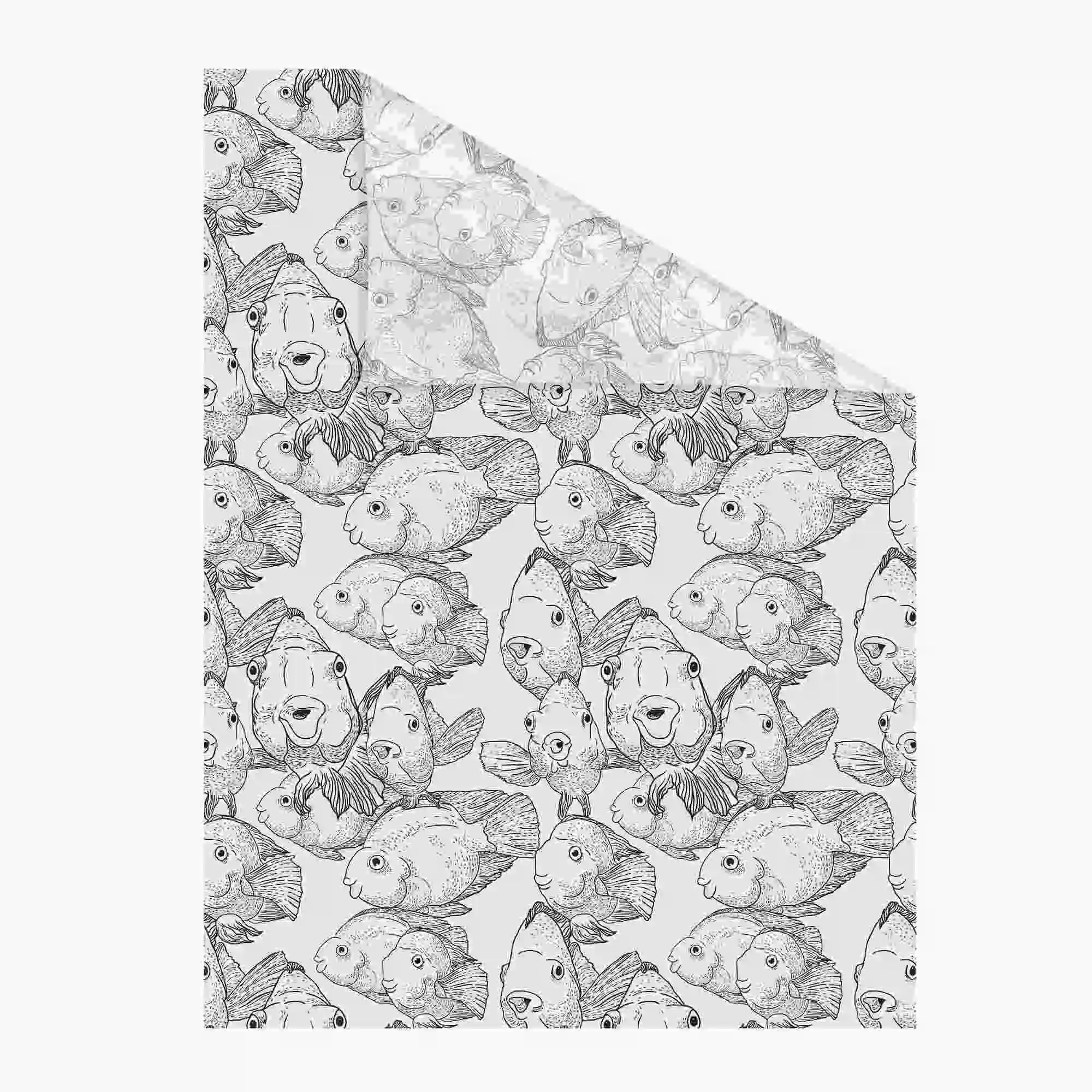 Fensterfolie mit Motiv Fische