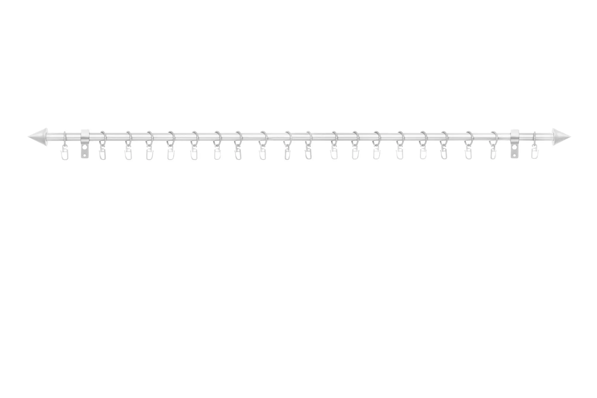 Gardinenstange Kegel, 16 mm, ausziehbar