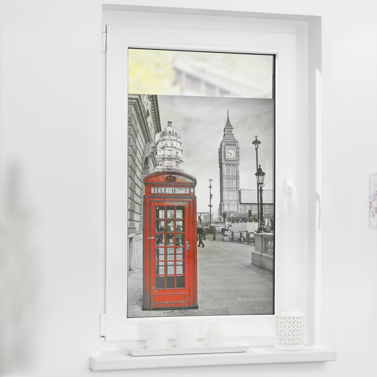 Fensterfolie mit Motiv London Fensterfolie mit Motiv London