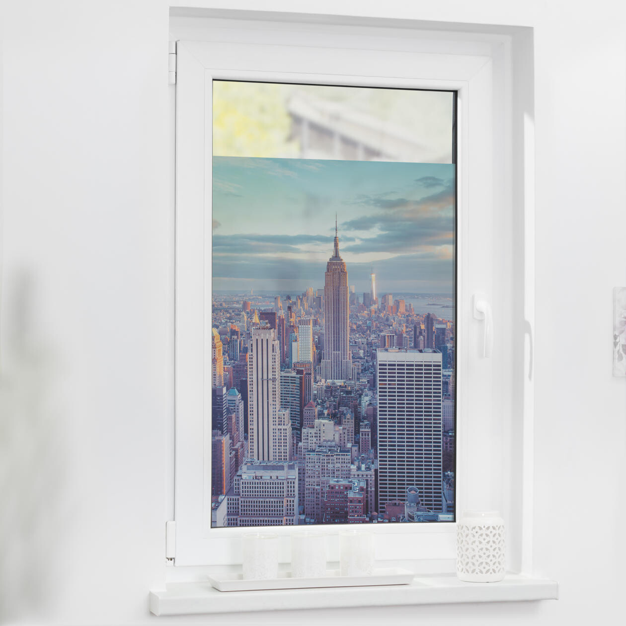 Fensterfolie mit Motiv New York Fensterfolie mit Motiv New York