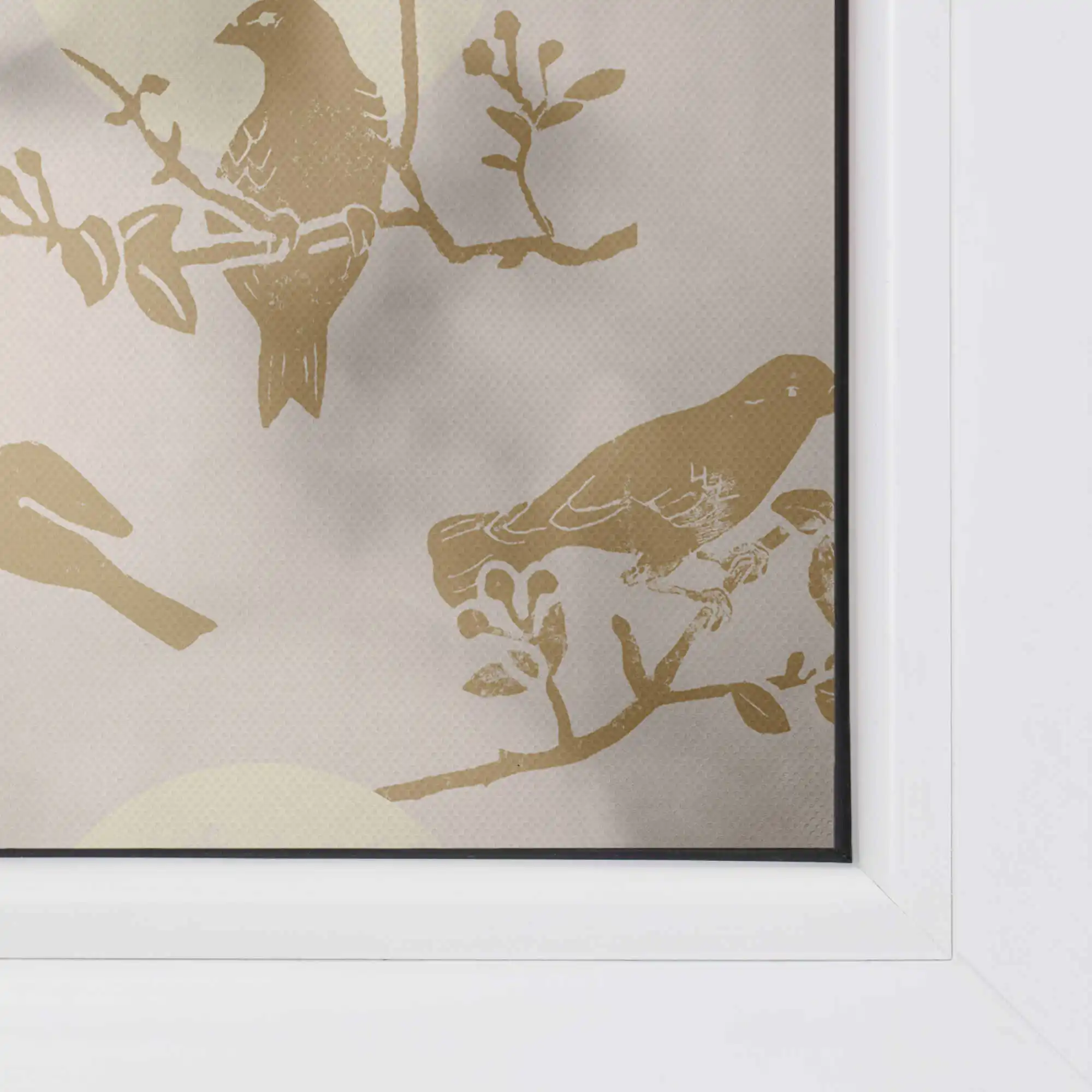 Design Fensterfolie mit Motiv Moon Birds
