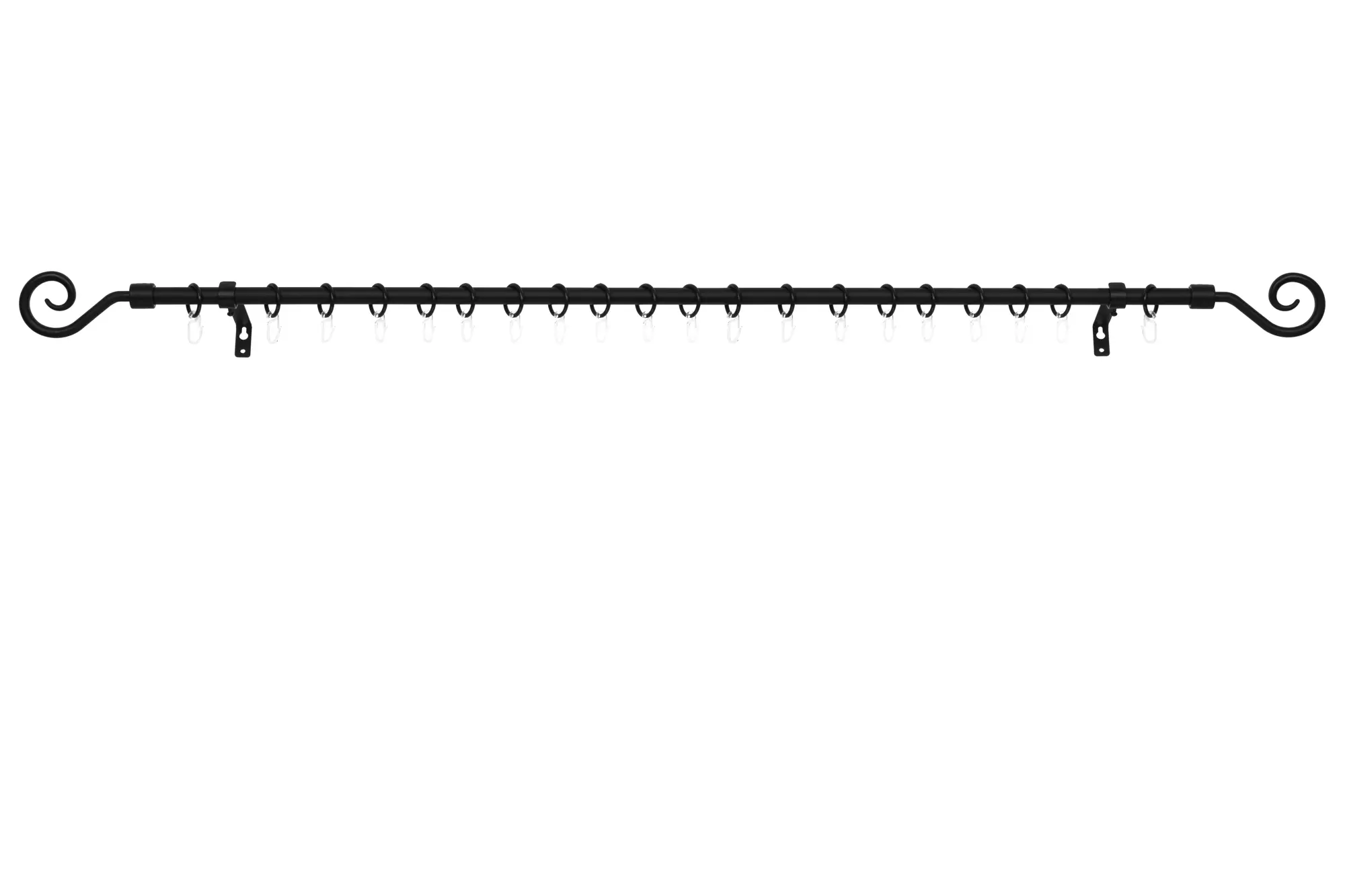 Gardinenstange Kringel