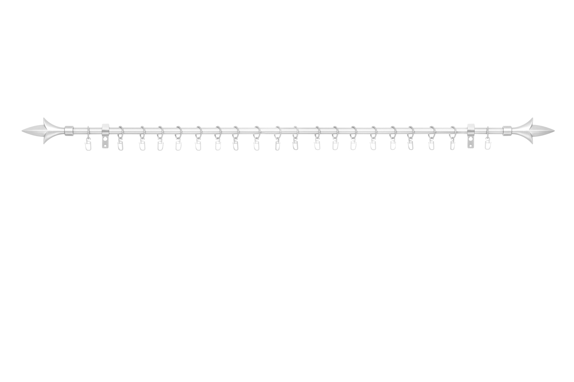 Gardinenstange Lilie, 16 mm, ausziehbar Gardinenstange Lilie, 16 mm, ausziehbar