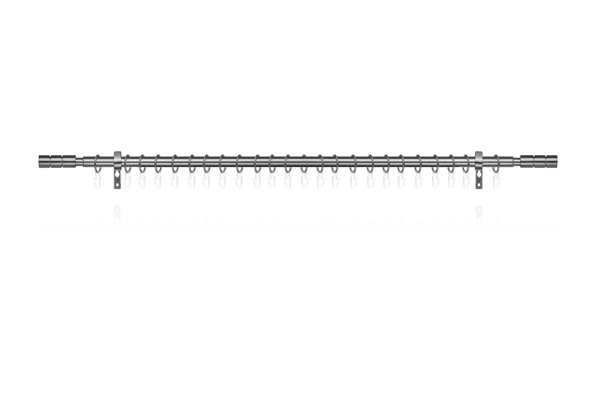 Gardinenstange Zylinder, 20 mm, ausziehbar