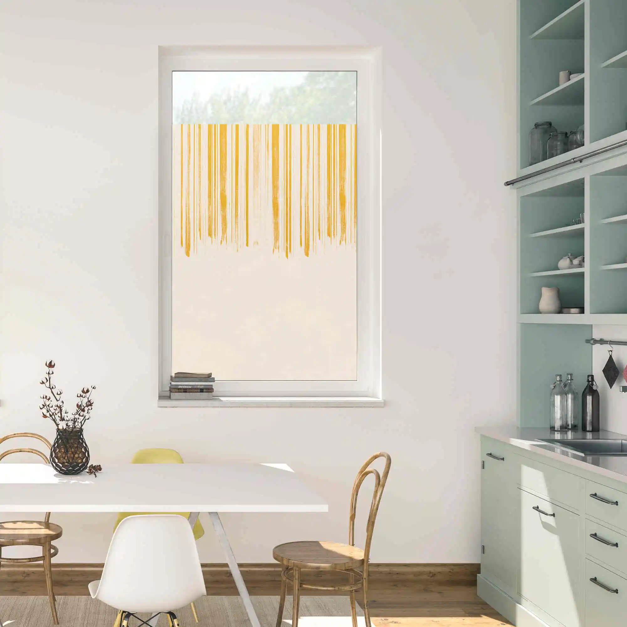 Design Fensterfolie mit Motiv Flowing Honey