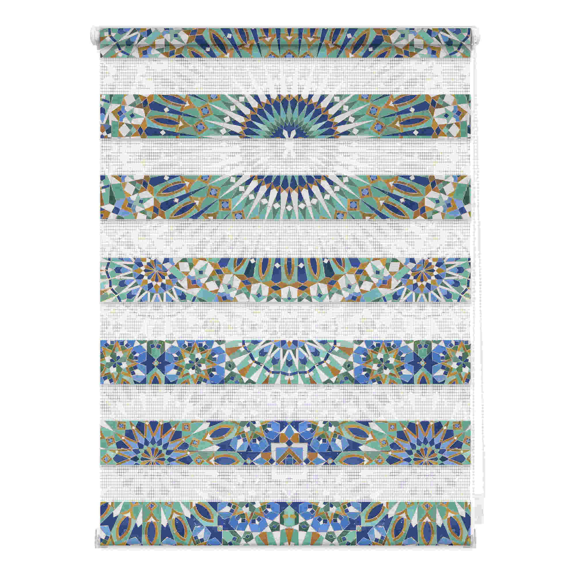 Doppelrollo mit Motiv Orientalisches Muster Doppelrollo mit Motiv Orientalisches Muster