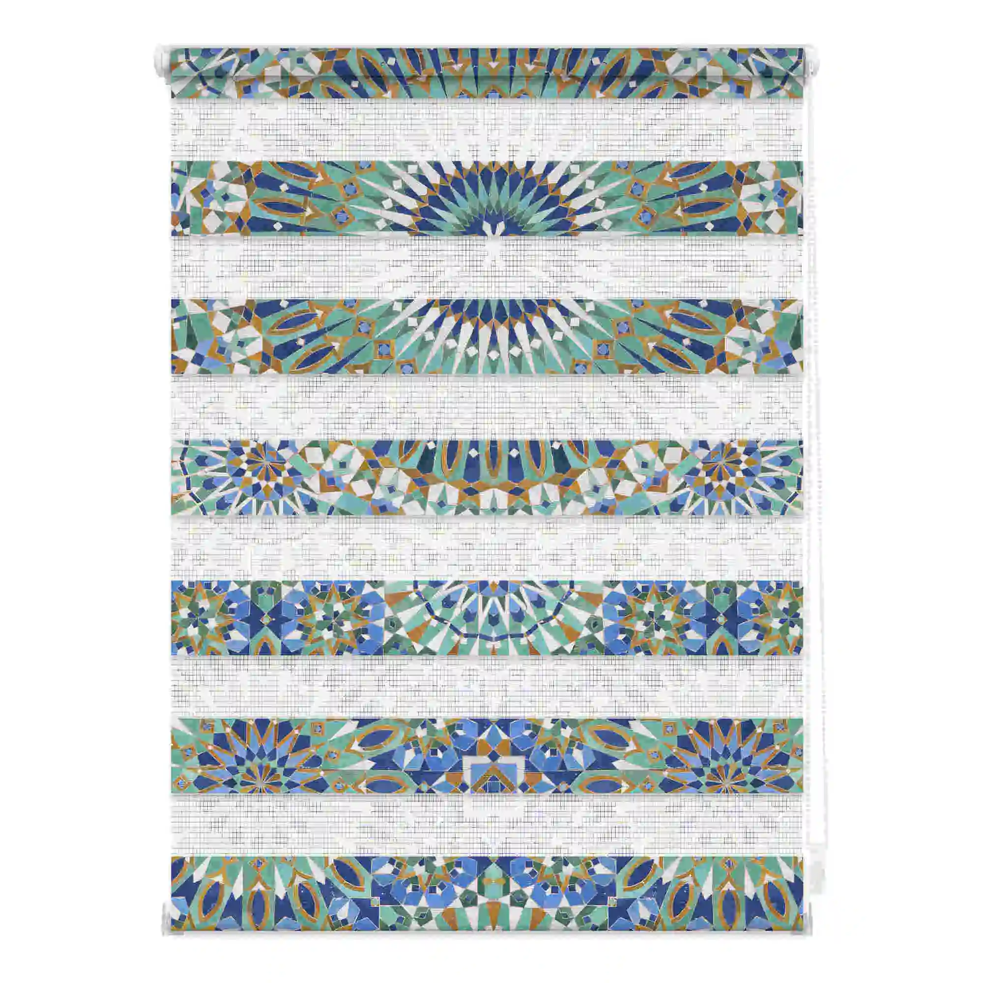 Doppelrollo mit Motiv Orientalisches Muster